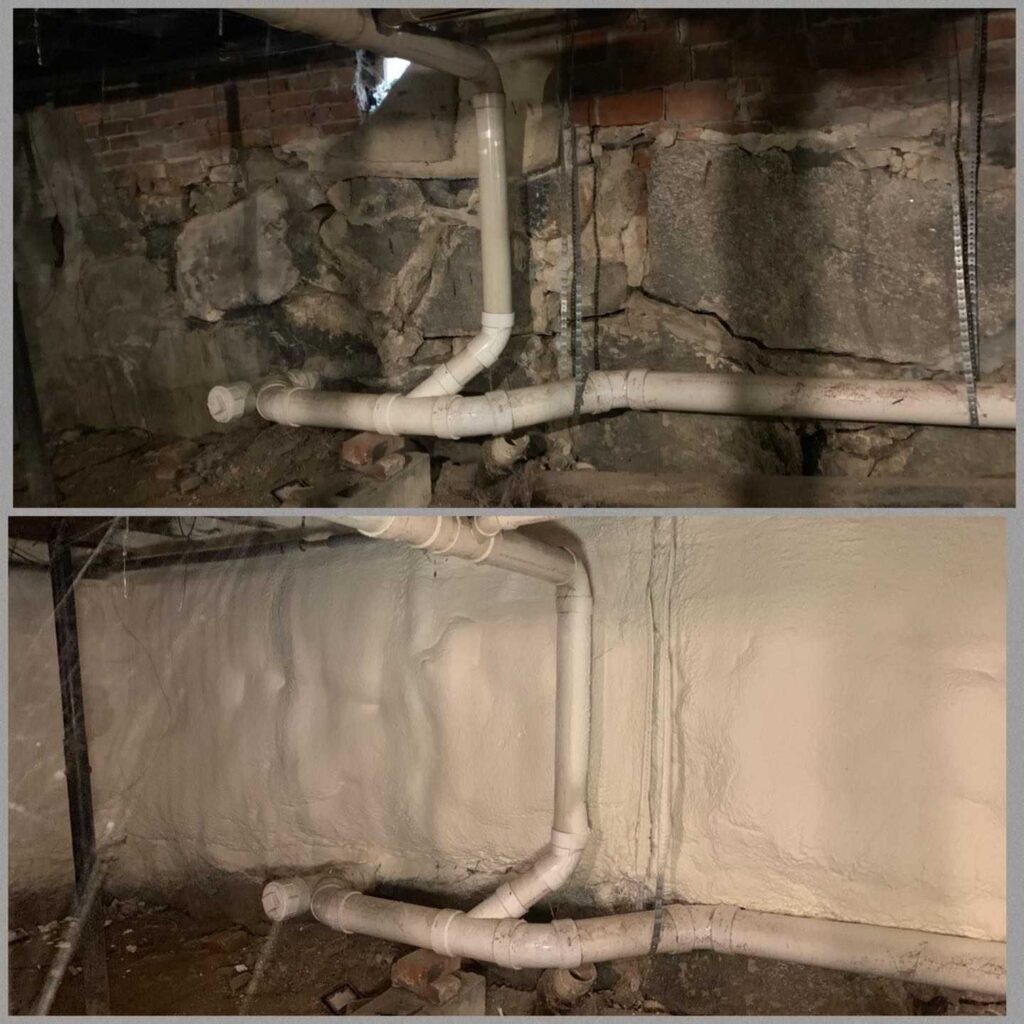 Finished Basements & Spray Foam Basement Insulation Services 
